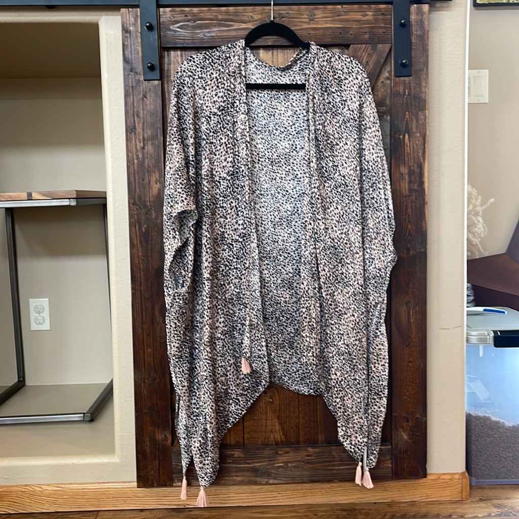 Gentle Fawn Printed Kimono